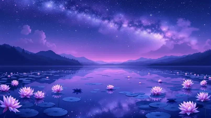《星与湖》 - 静水梦浮影像 《星与湖》封面 - 磁力熊热播榜单